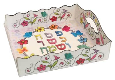 מגש מצות צבעוני